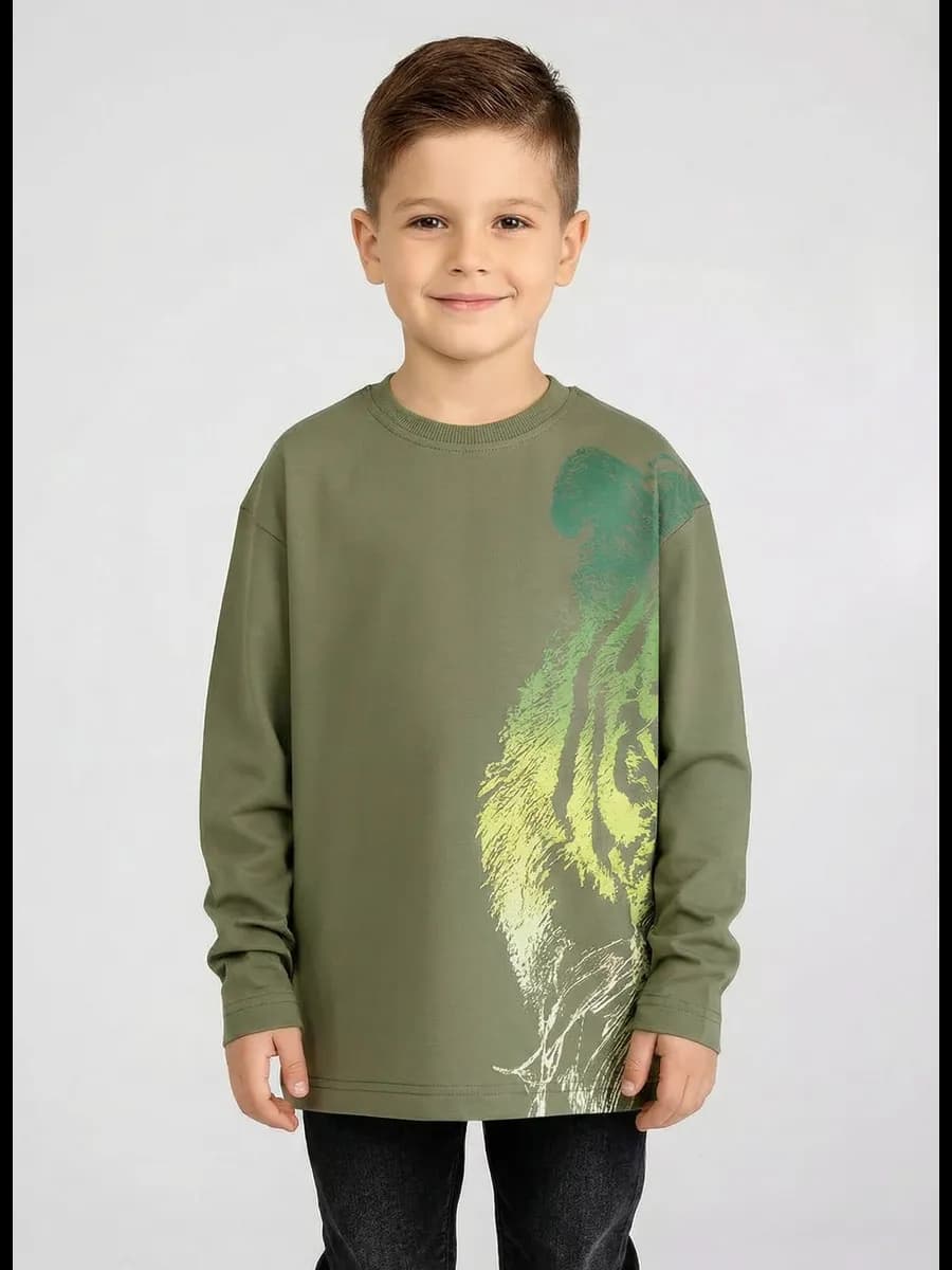 Лонгслив для мальчика на осень