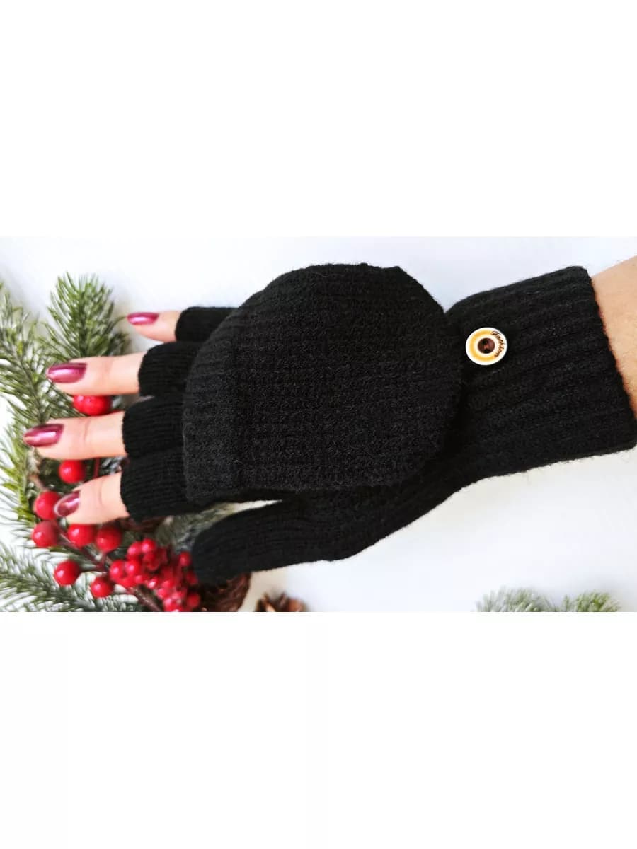 Митенки-варежки