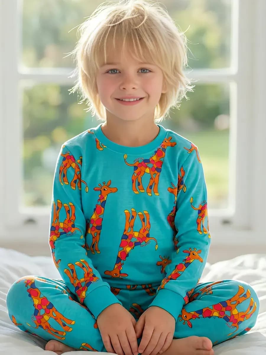 Пижама для мальчика и девочки со штанами