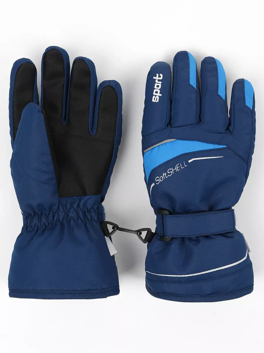 Перчатки детские непромокаемые на флисе до -30