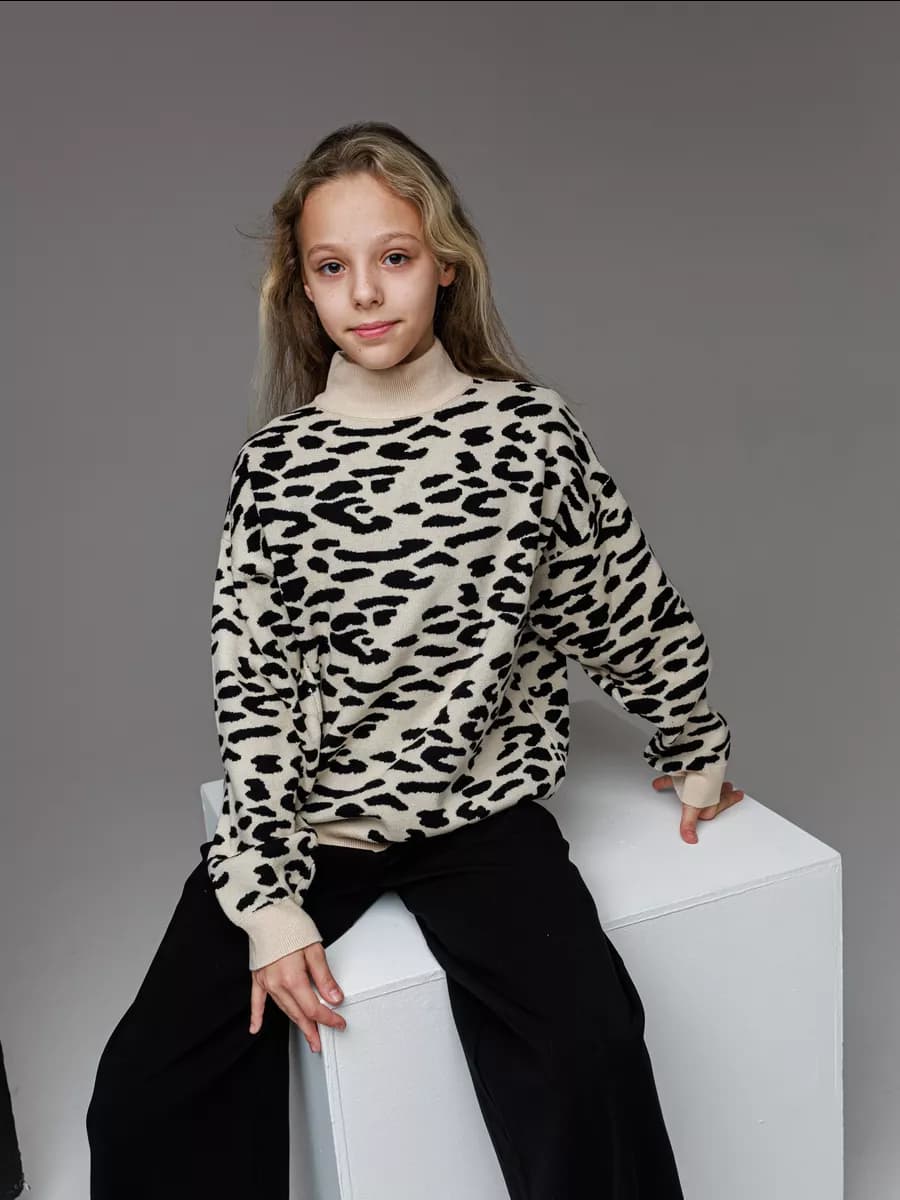 Джемпер вязаный