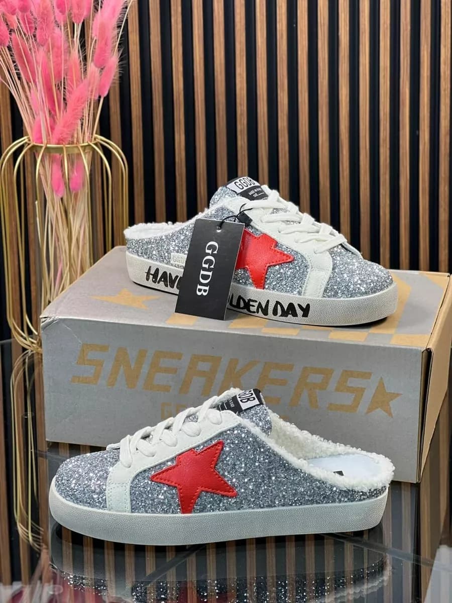 Сабо на меху кроссовки