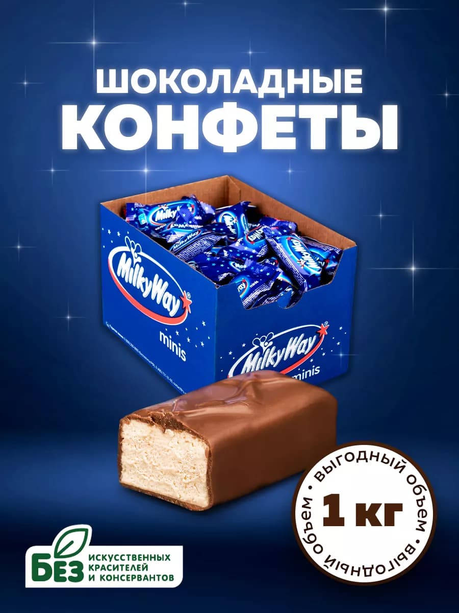 Шоколадные конфеты 1 кг