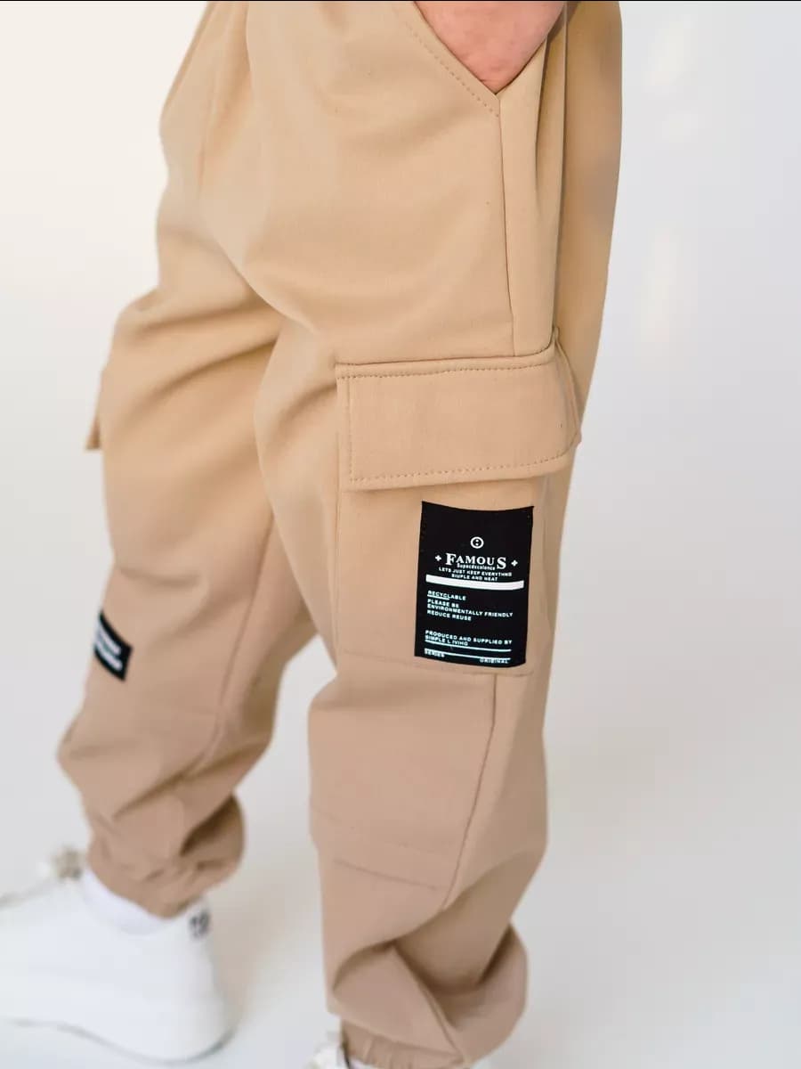 Джоггеры утепленные с начесом