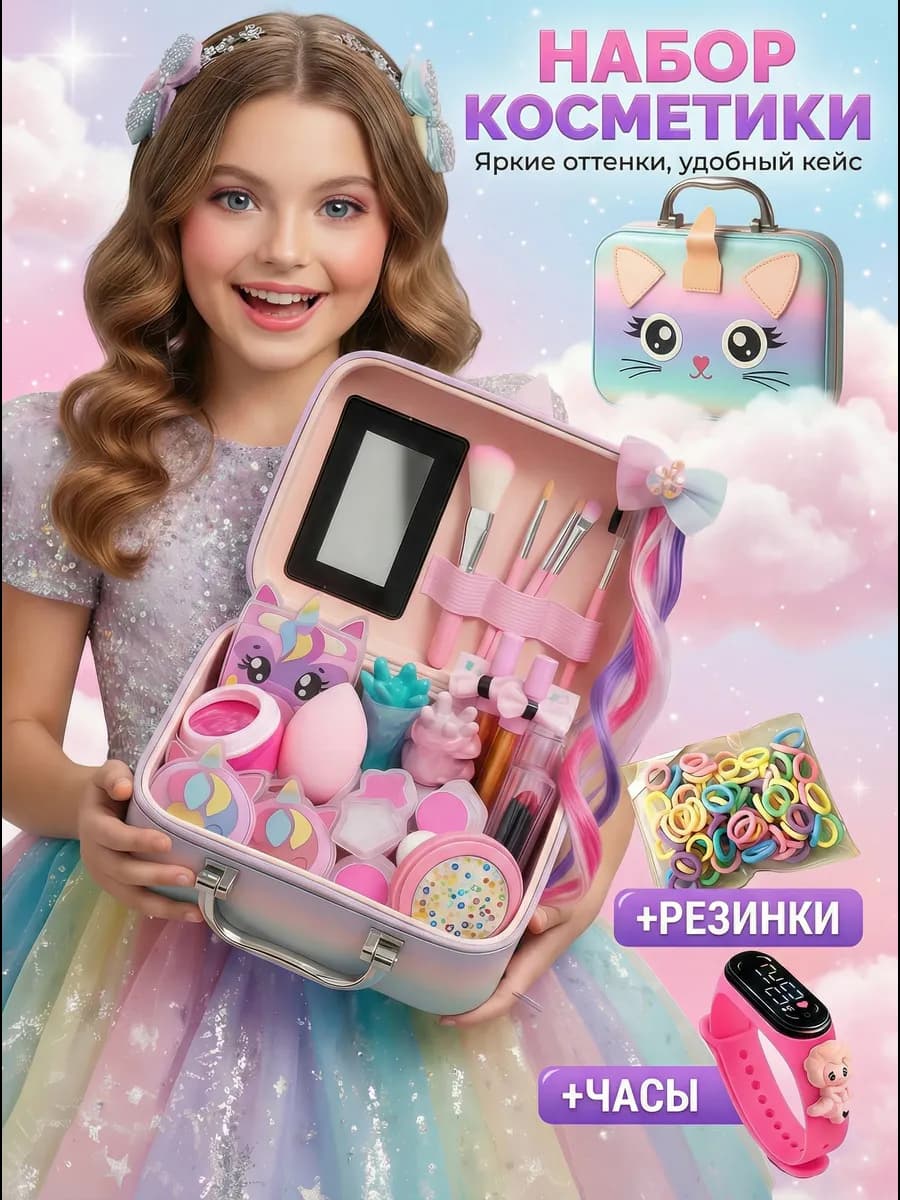Детская декоративная косметика для девочек
