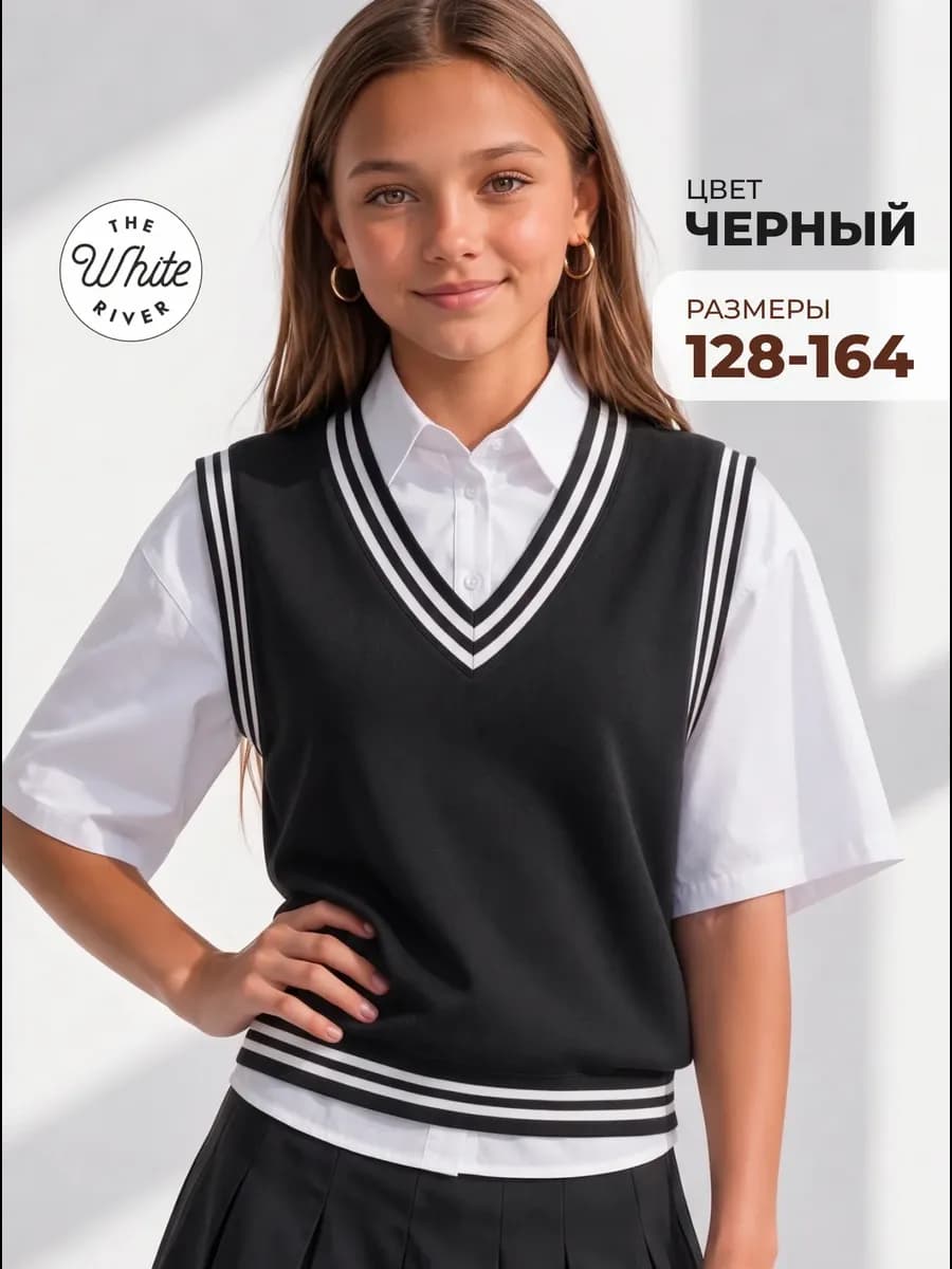 Жилет школьный