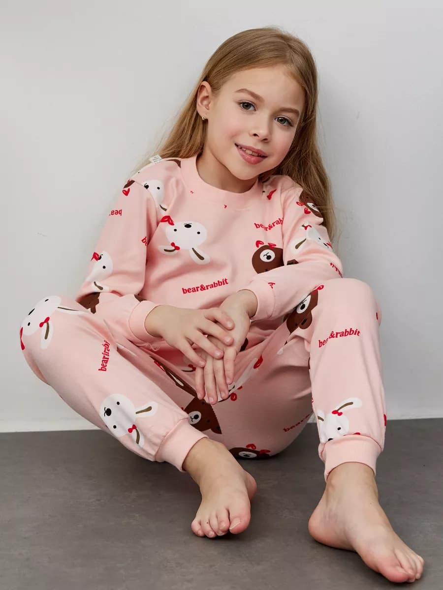 Пижама детская со штанами - фото 1