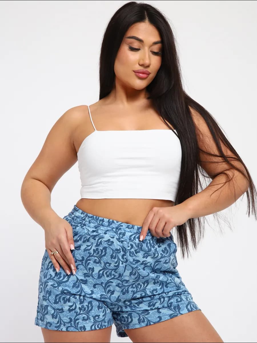 Шорты домашние трикотажные