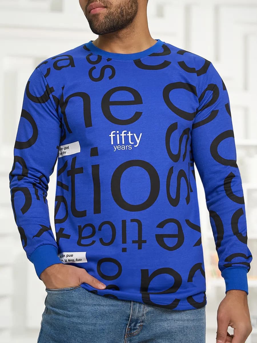 Лонгслив хлопок утепленный с начесом