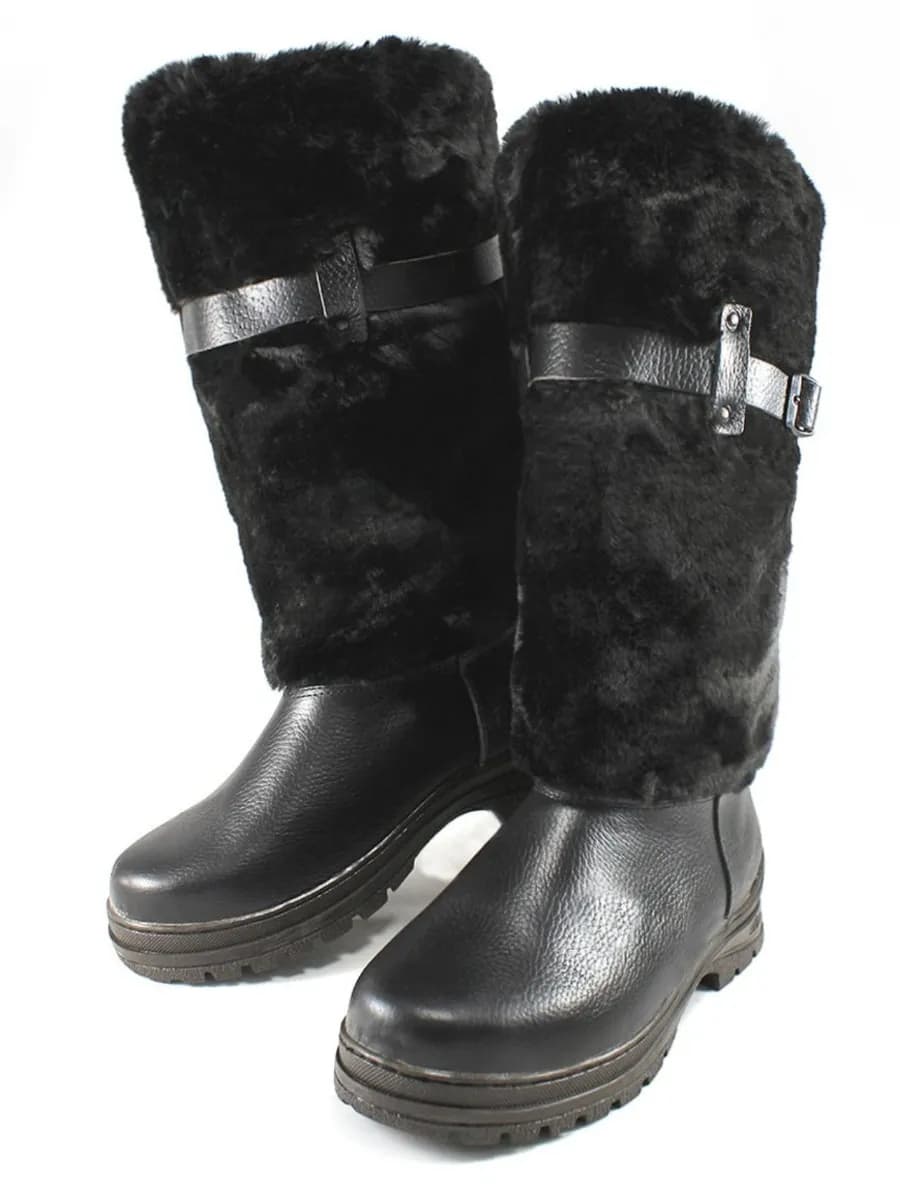 Унты зимние с мехом - фото 1