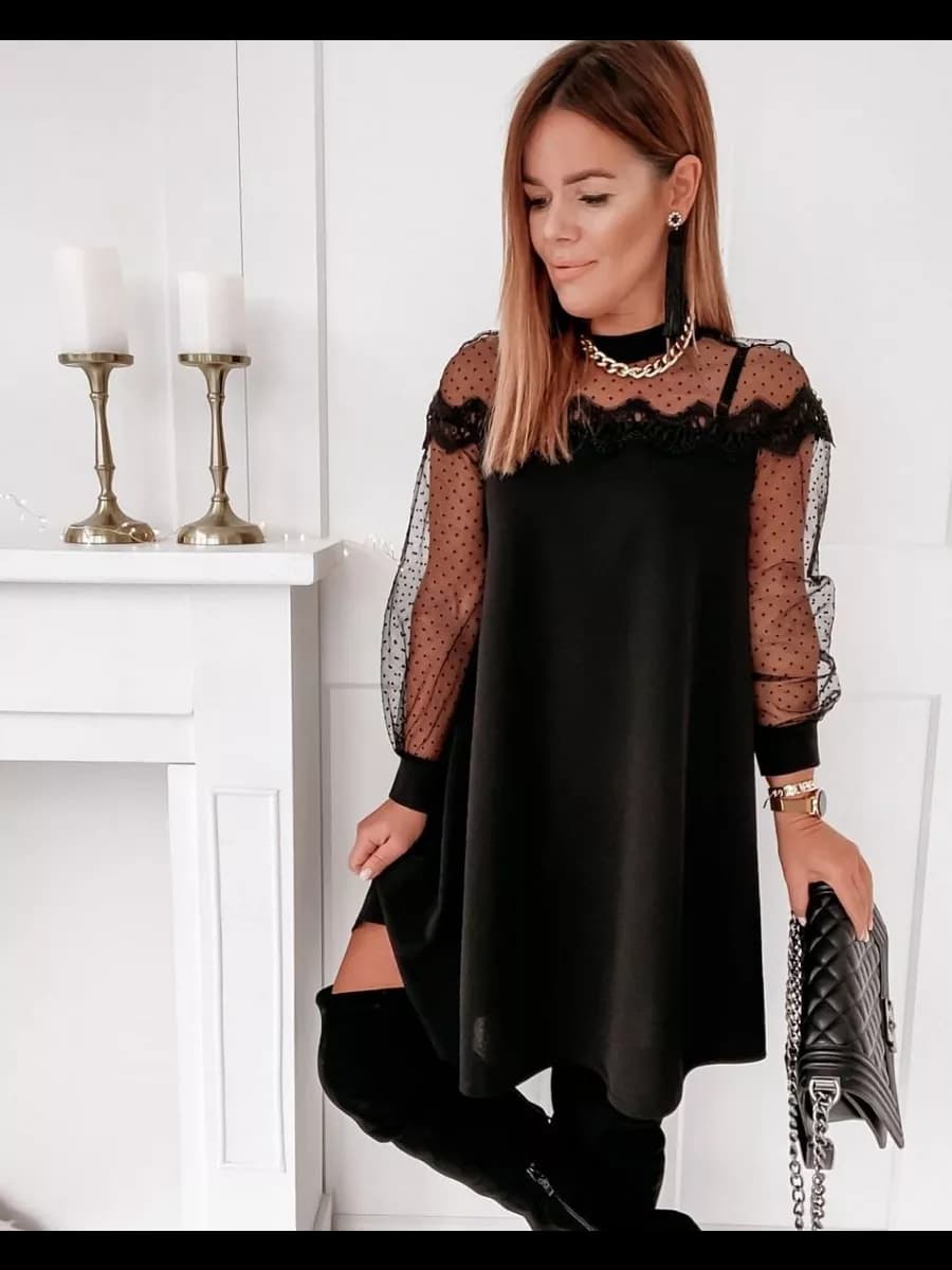 платье черное вечерние