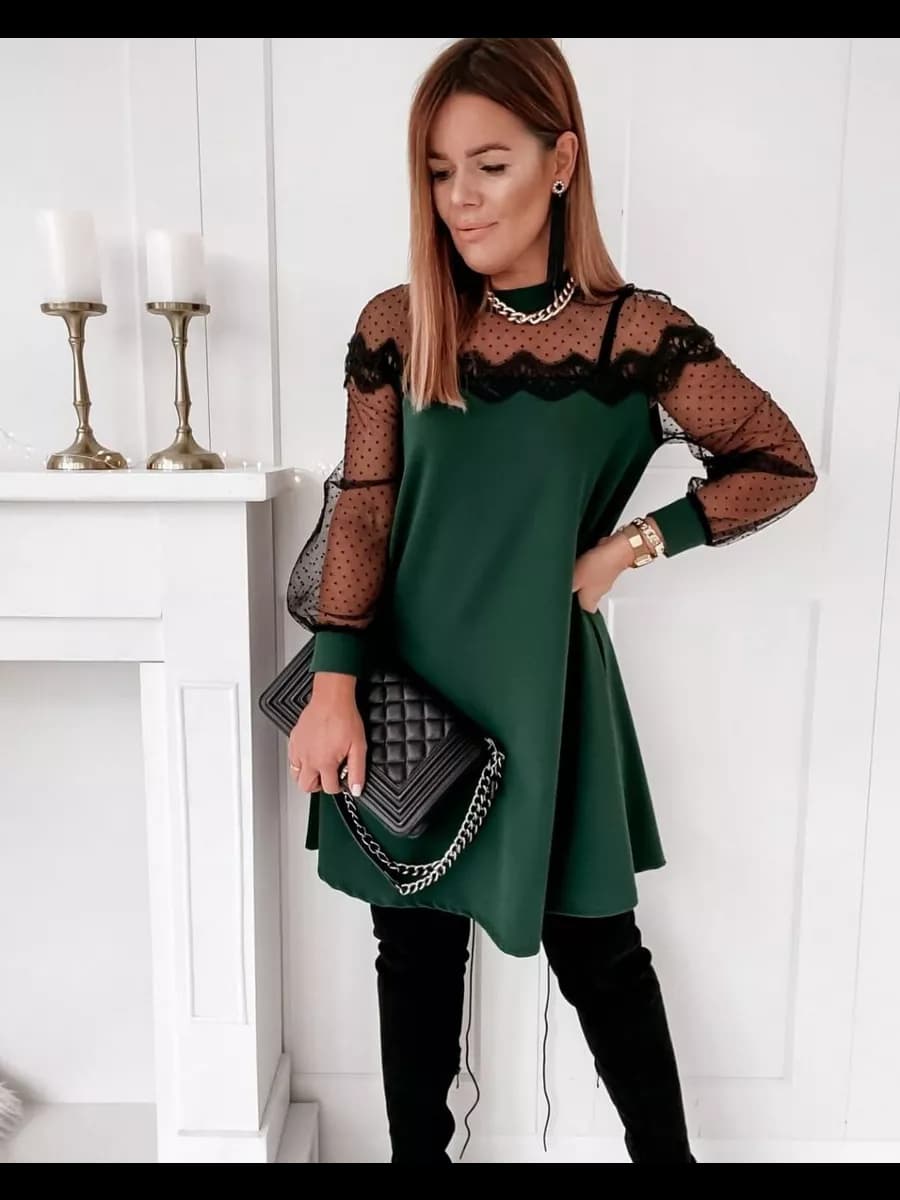 платье зеленое вечерние