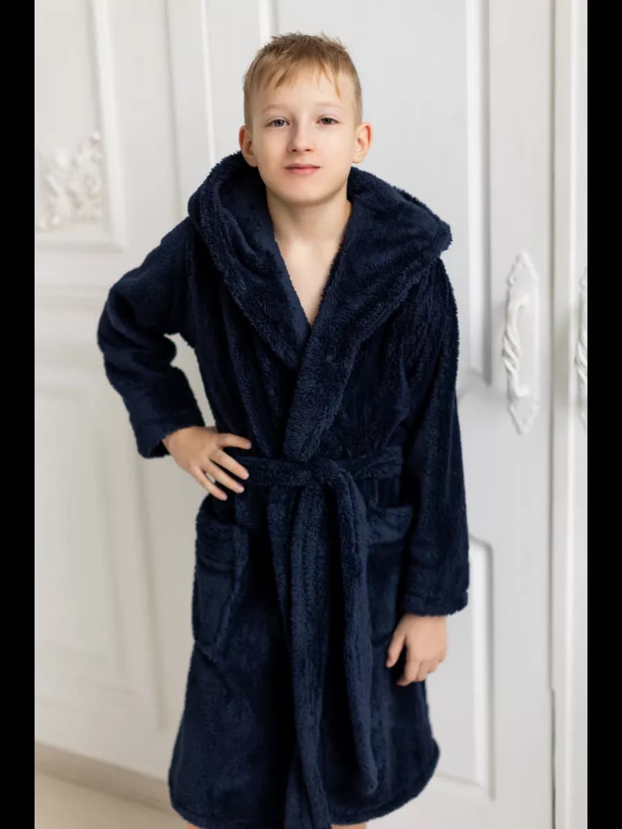 Халат махровый домашний теплый