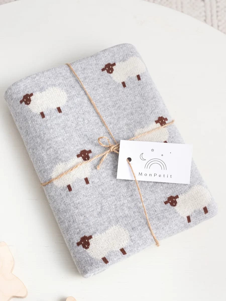 Плед детский для новорожденных