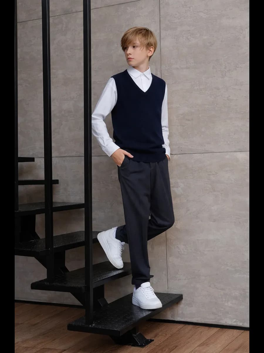 Жилет детский школьный трикотажный