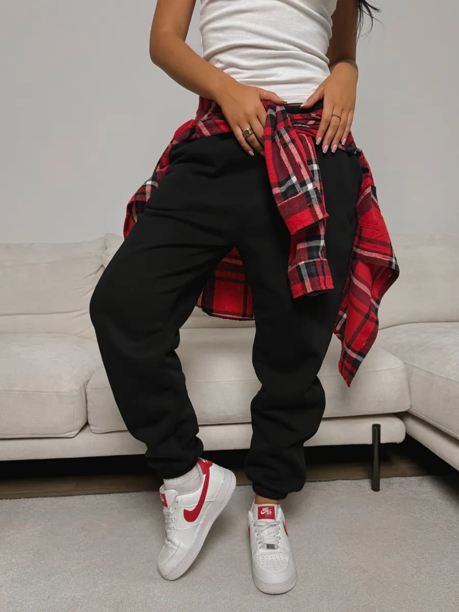 Брюки спортивные утепленные флисовые с начесом