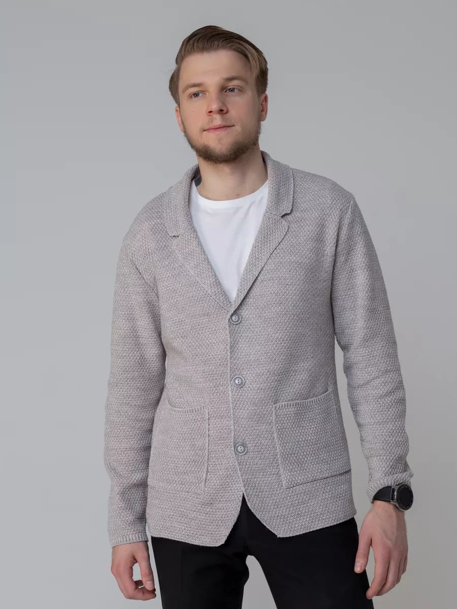 Кардиган вязаный на пуговицах