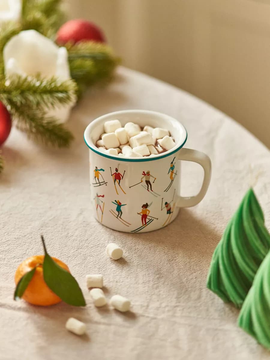 Кружка керамическая новогодняя для чая и кофе