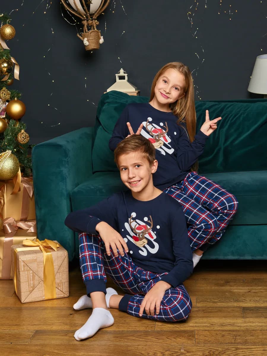 Пижама детская новогодняя 2026