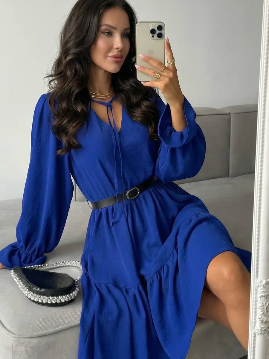 Платье праздничное трапеция