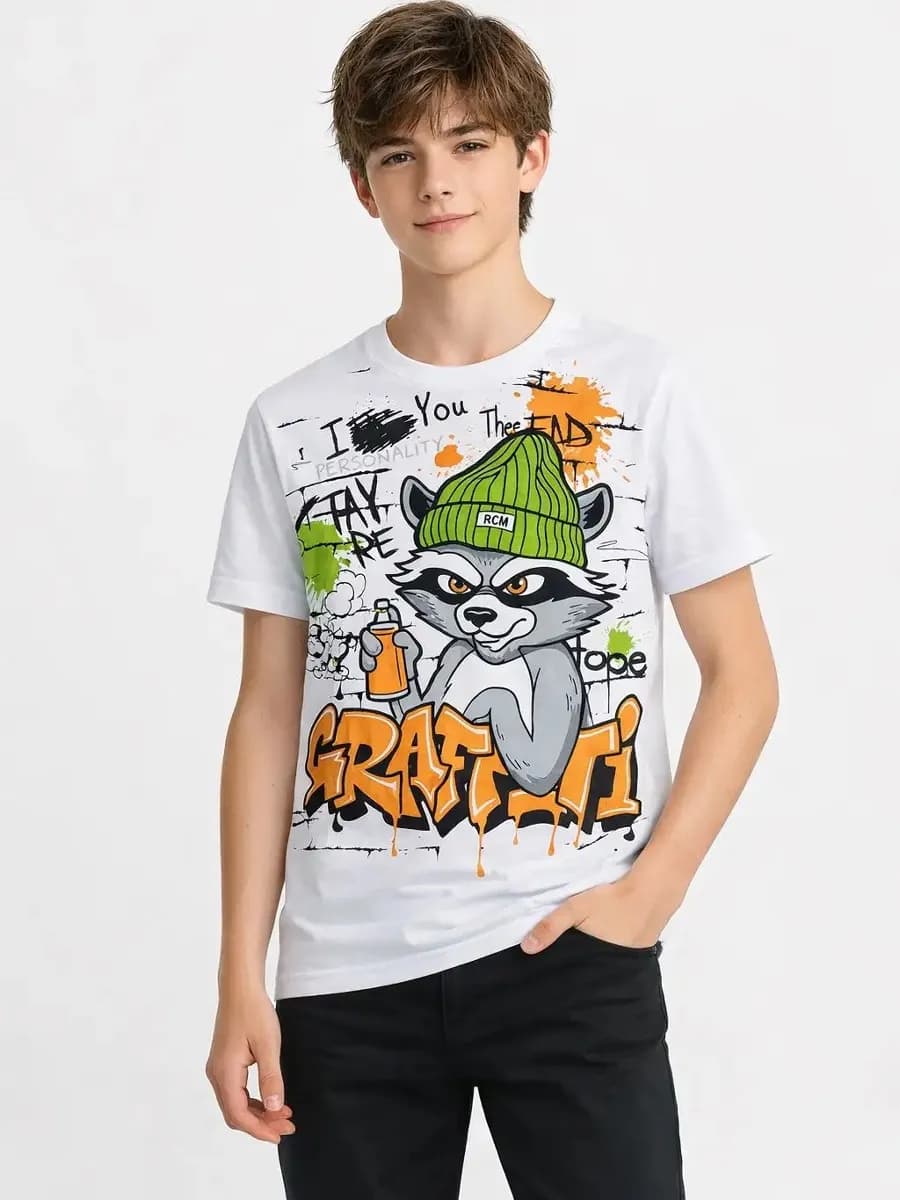 Футболка детская с принтом