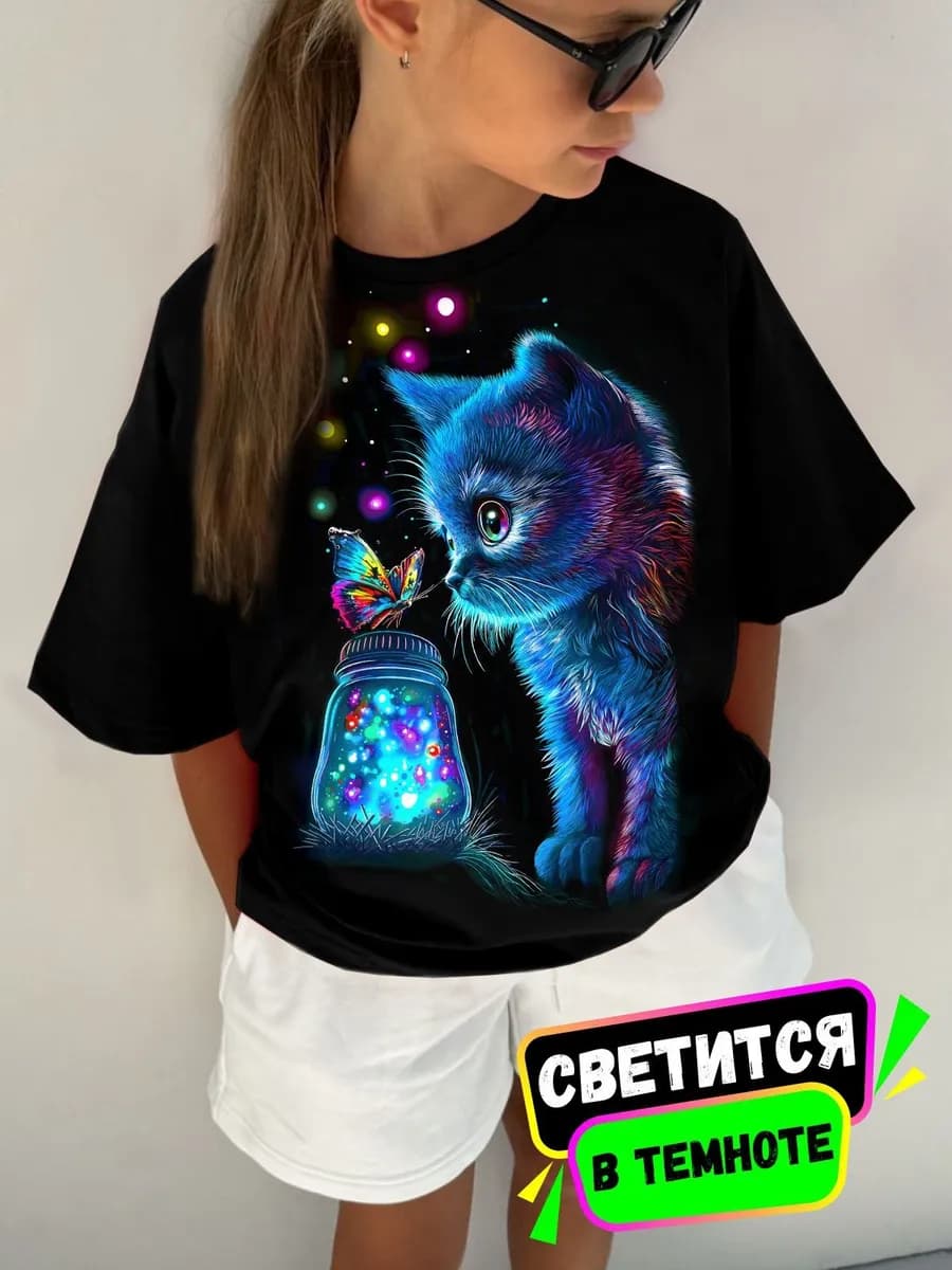 Детская футболка с ярким принтом