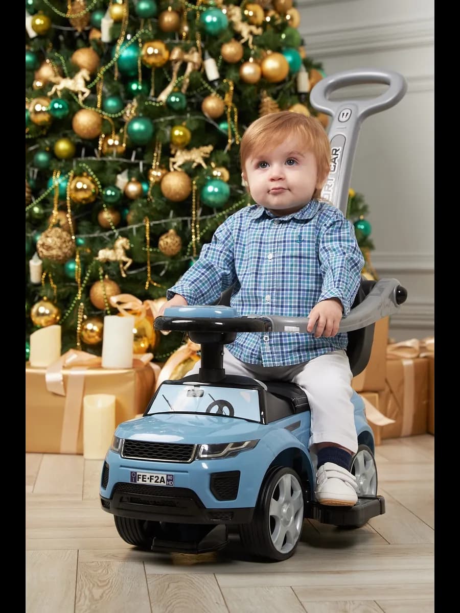 Пушкар каталка SPORT CAR с родительской ручкой