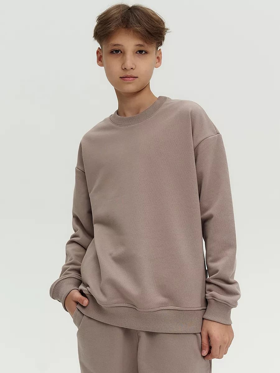 Свитшот оверсайз без начеса подростковый для мальчика