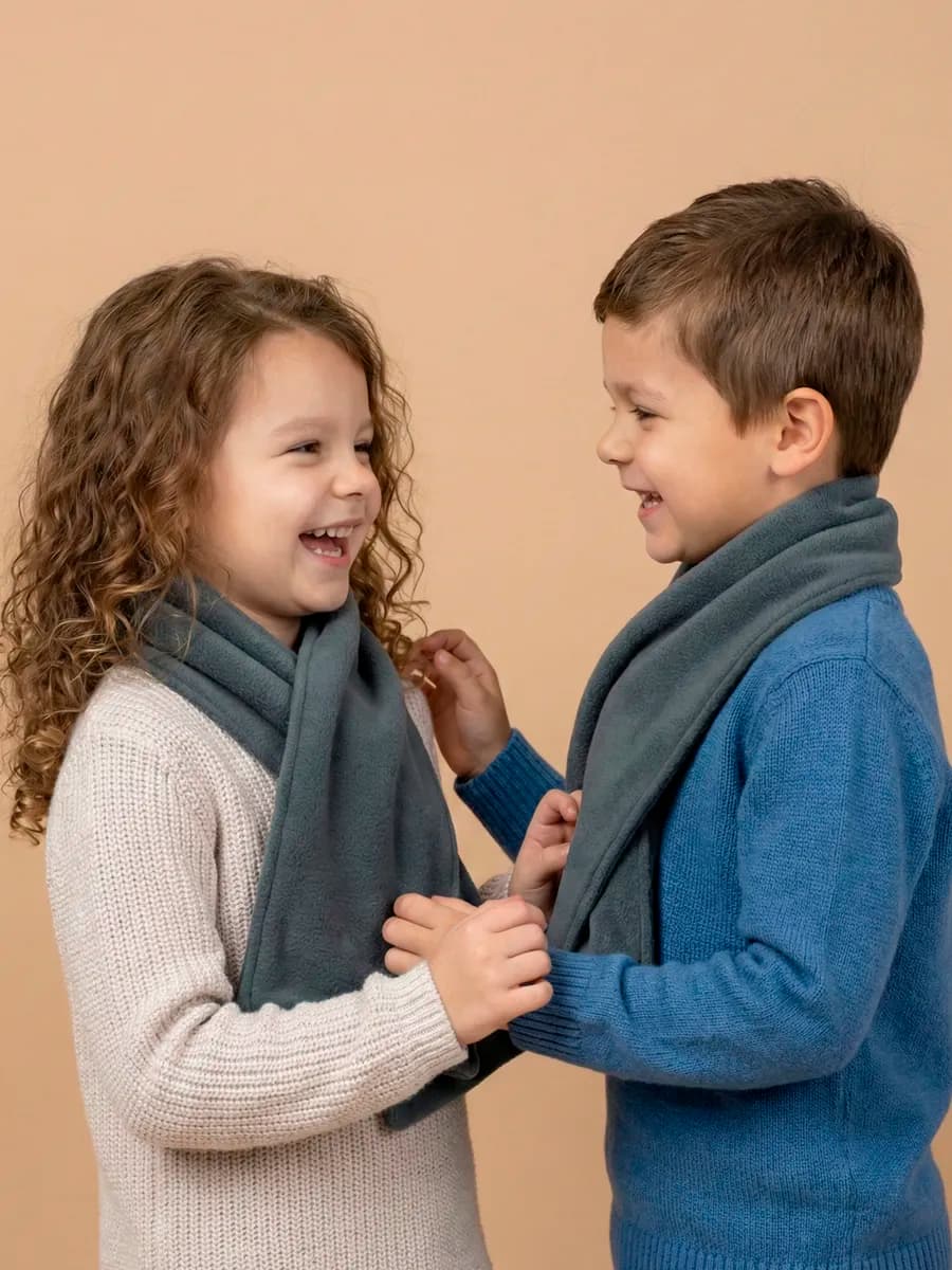 Шарф флисовый детский