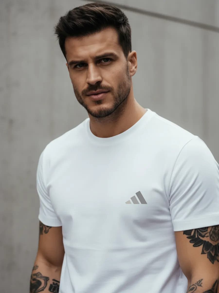 Футболка с принтом хлопок