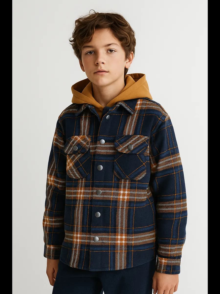 Жакет на пуговицах хлопковый для мальчика