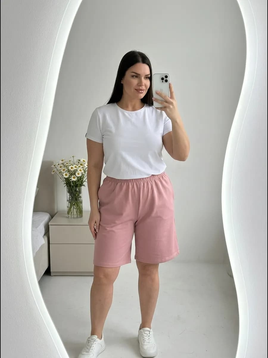 Шорты домашние больших размеров