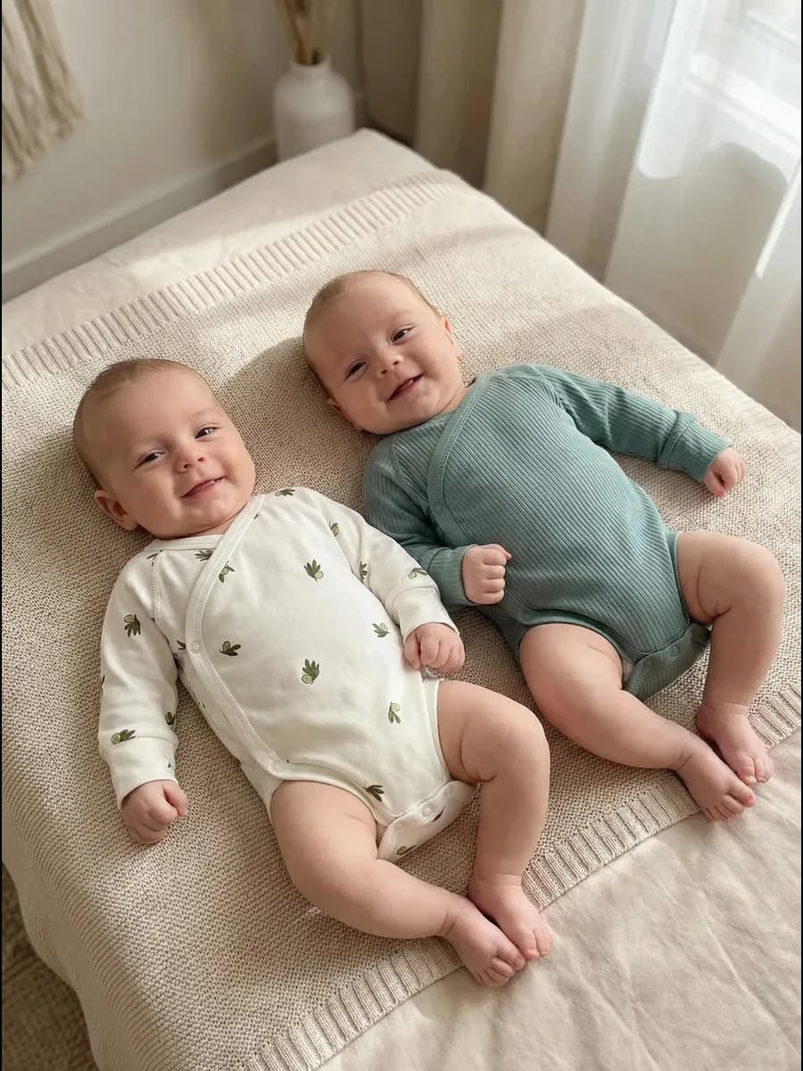 Боди для новорожденных Набор 2 шт