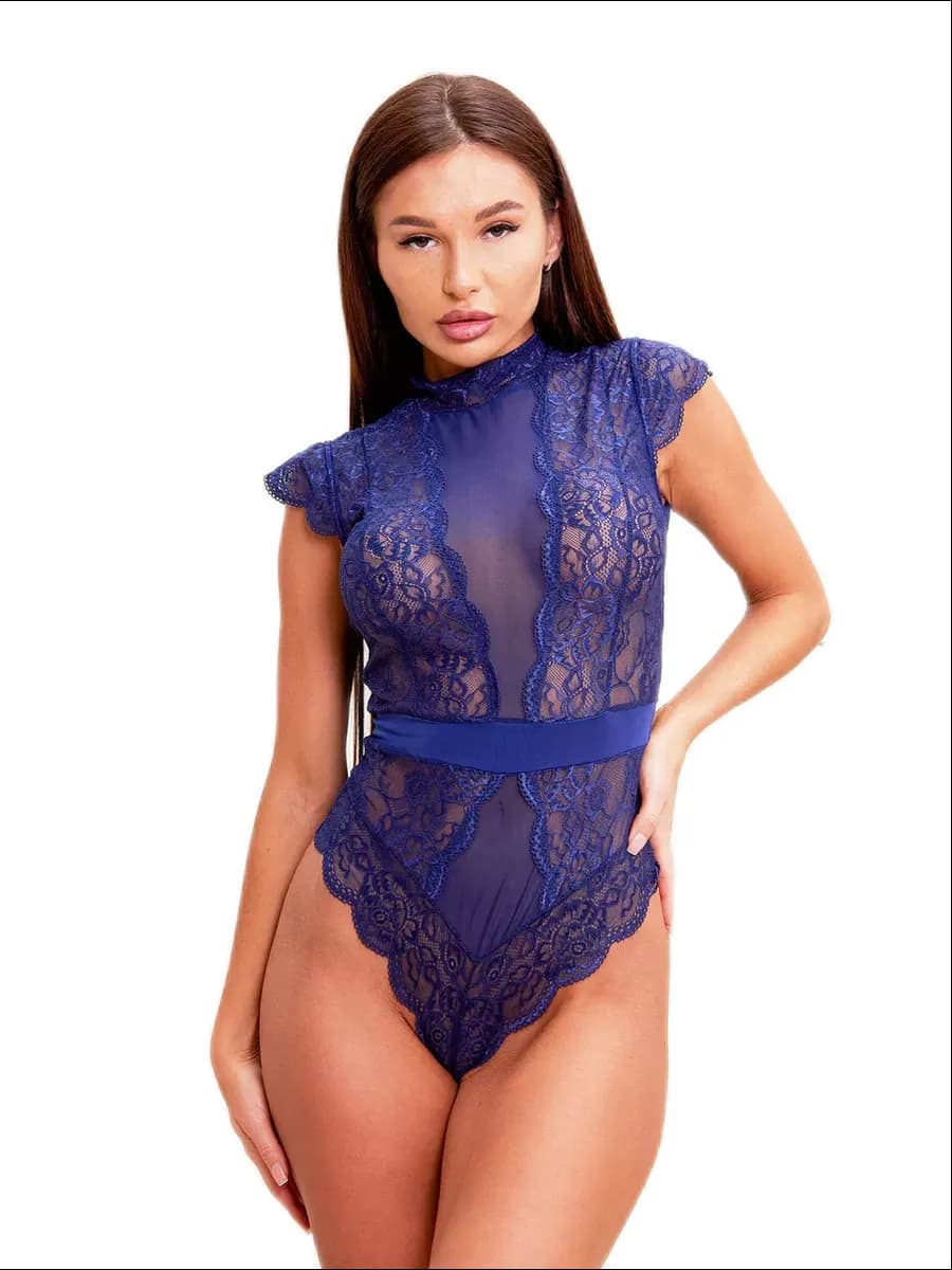 Боди кружевное