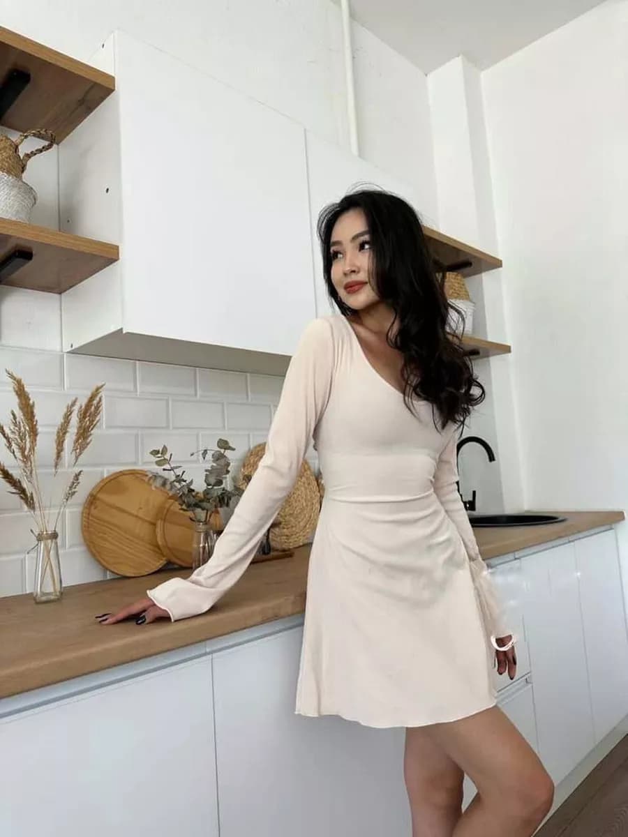 Платье лапша мини - фото 1