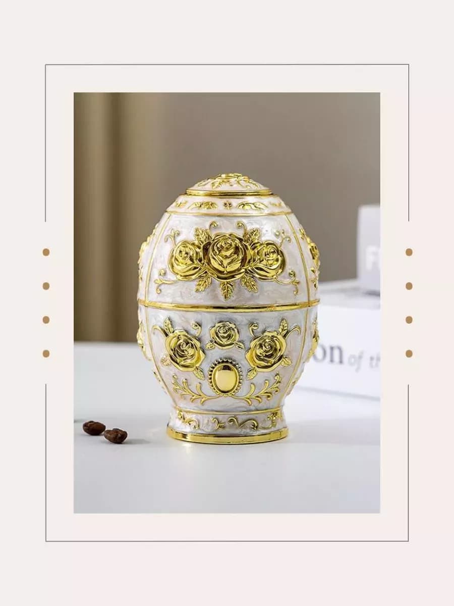 Подставка для зубочисток автоматическая Яйцо Фаберже