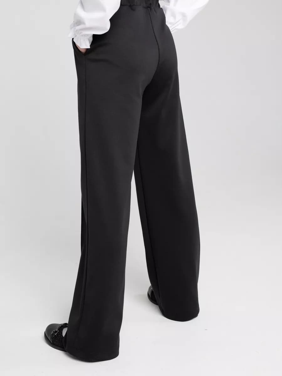 Брюки школьные классические на резинке