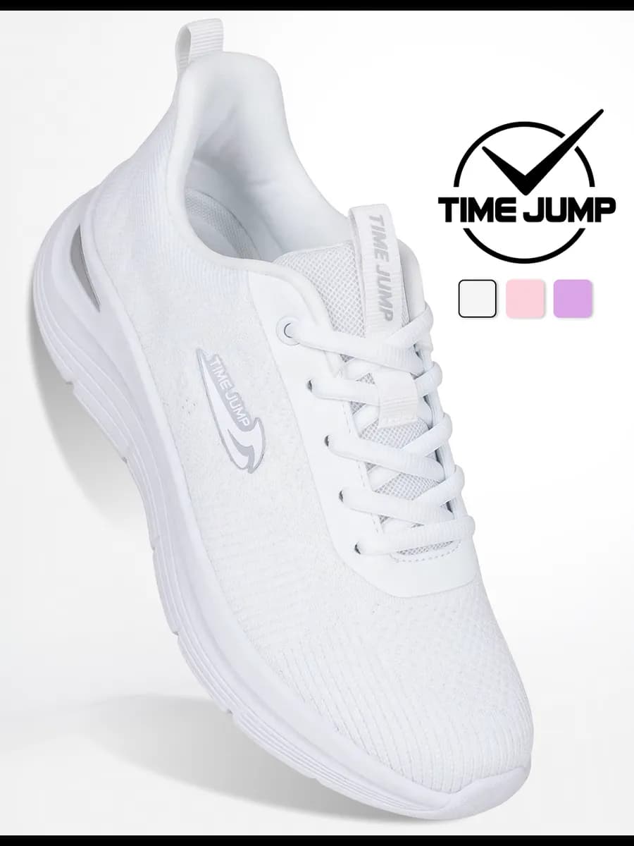 Кроссовки женские для фитнеса белые дышащие