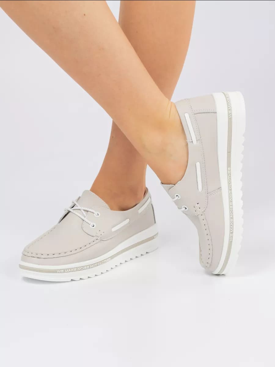 Мокасины женские кожаные