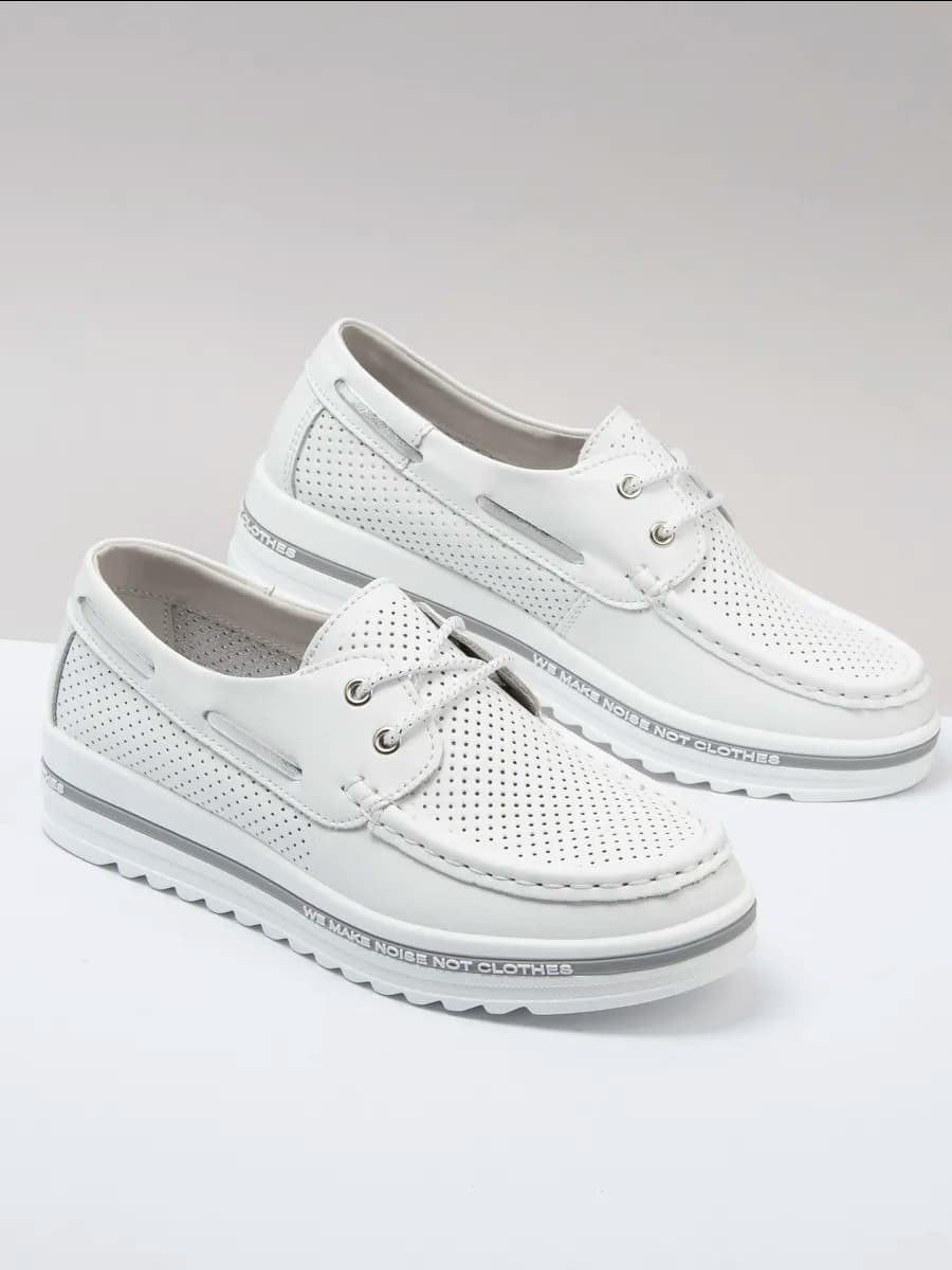 Мокасины женские летние