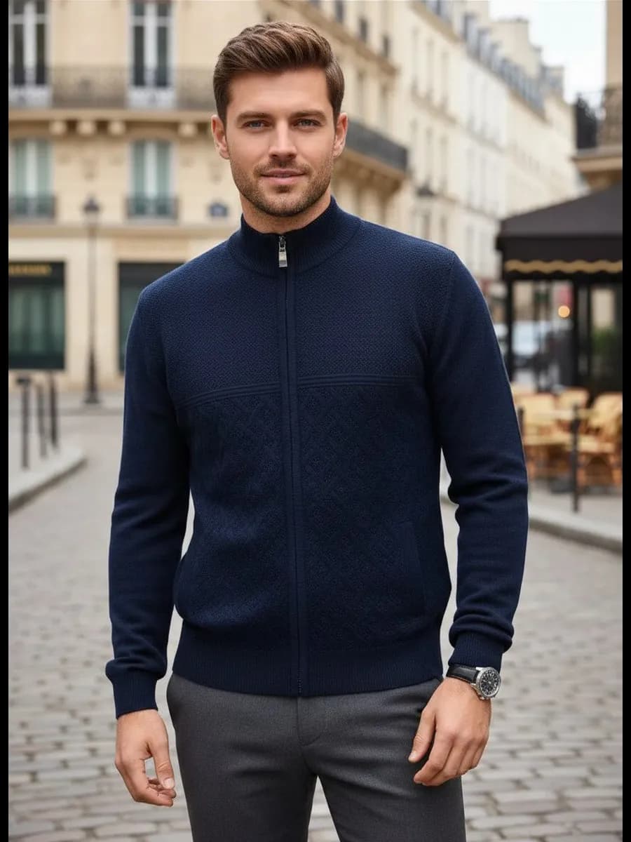 Кардиган на молнии