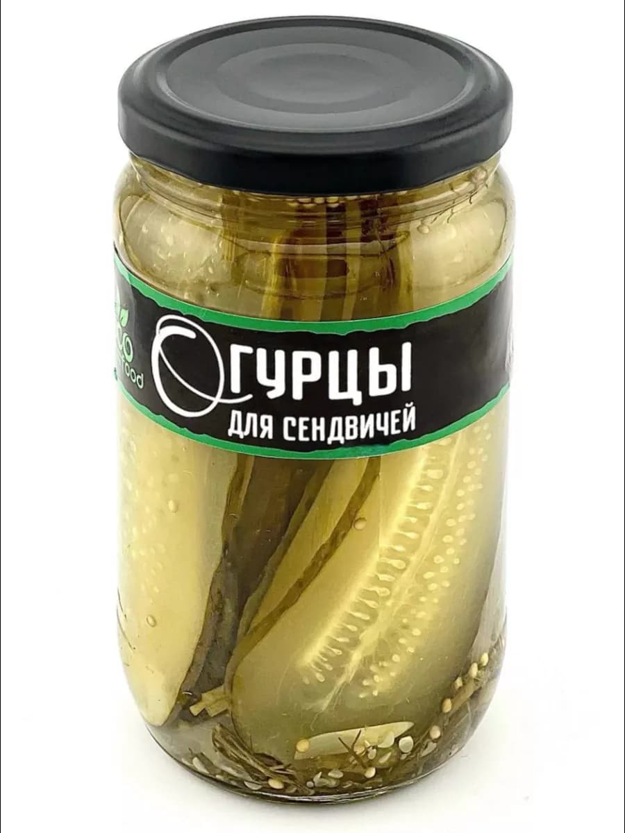 Огурцы для сэндвичей 350г