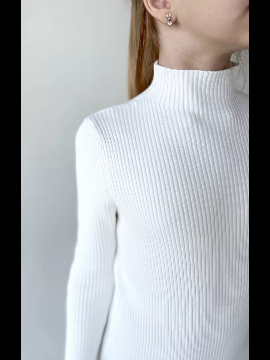 Водолазка теплая без горла