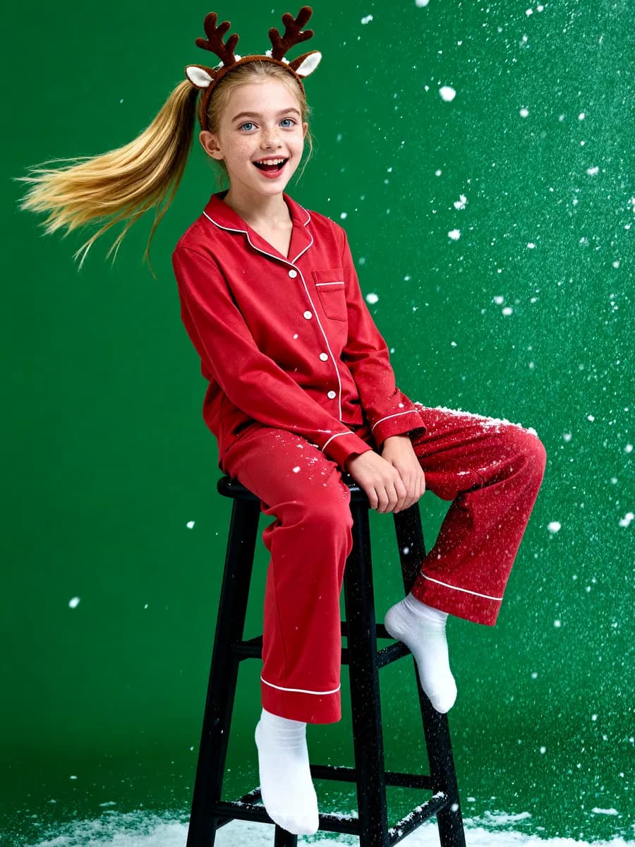 Пижама со штанами и рубашкой домашний костюм