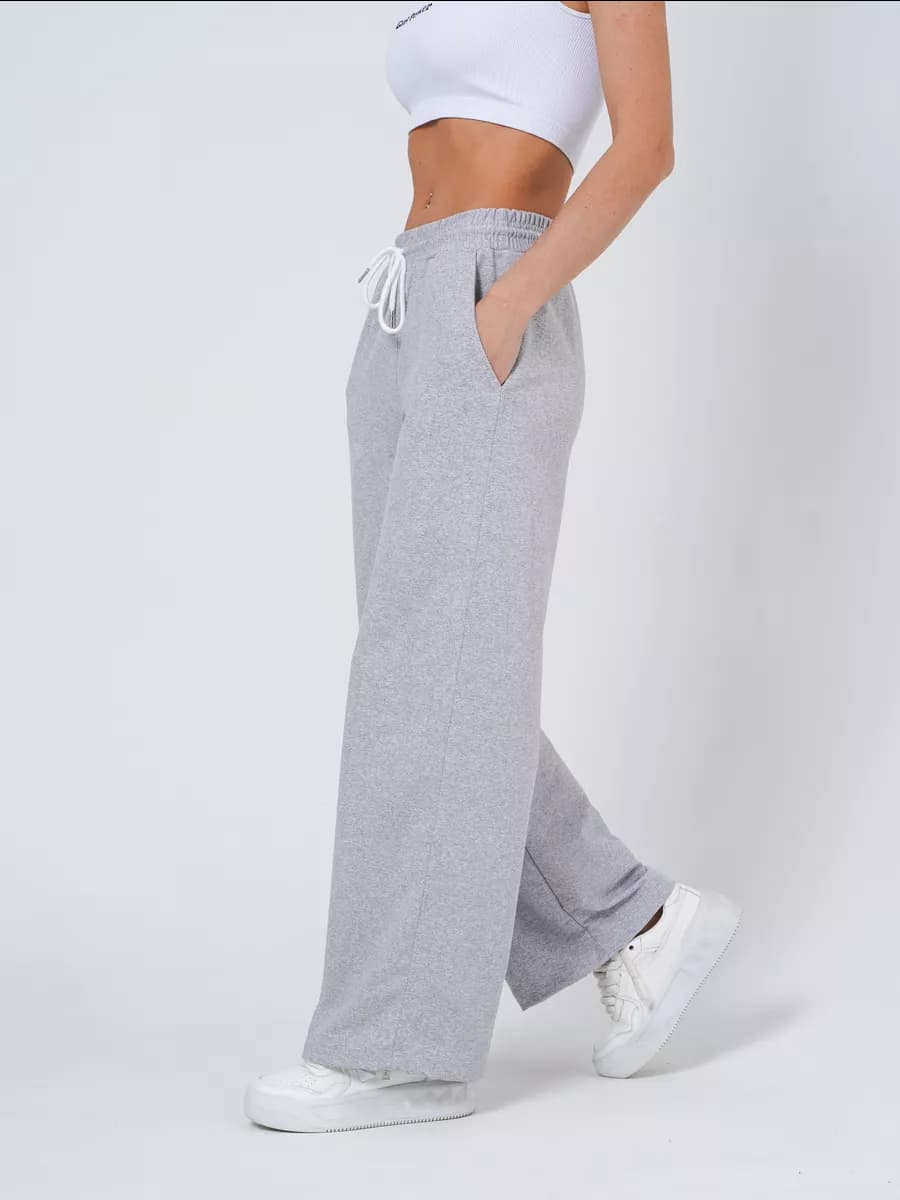 Брюки спортивные широкие штаны палаццо