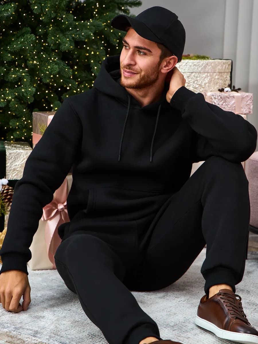 Спортивный костюм теплый с начесом флисовый