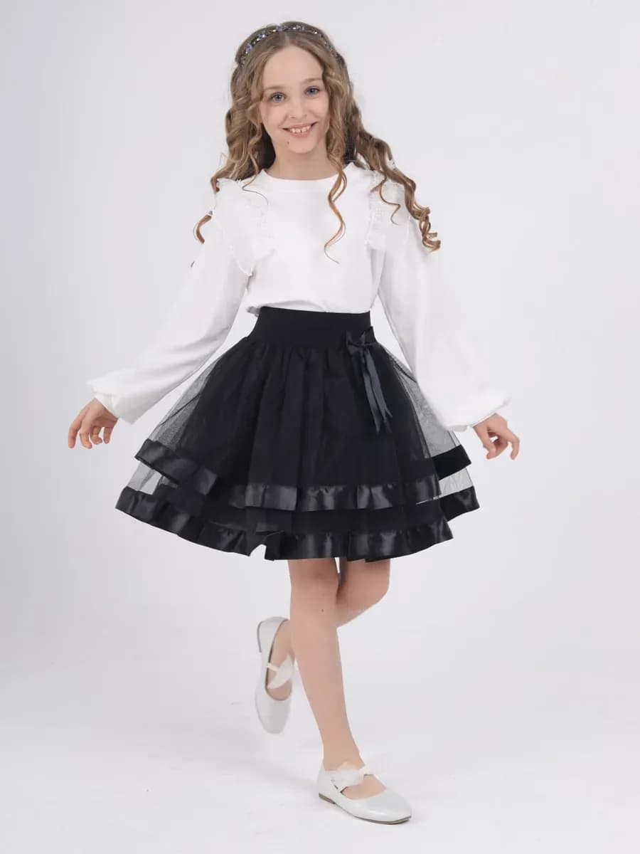 Юбка фатиновая пышная праздничная