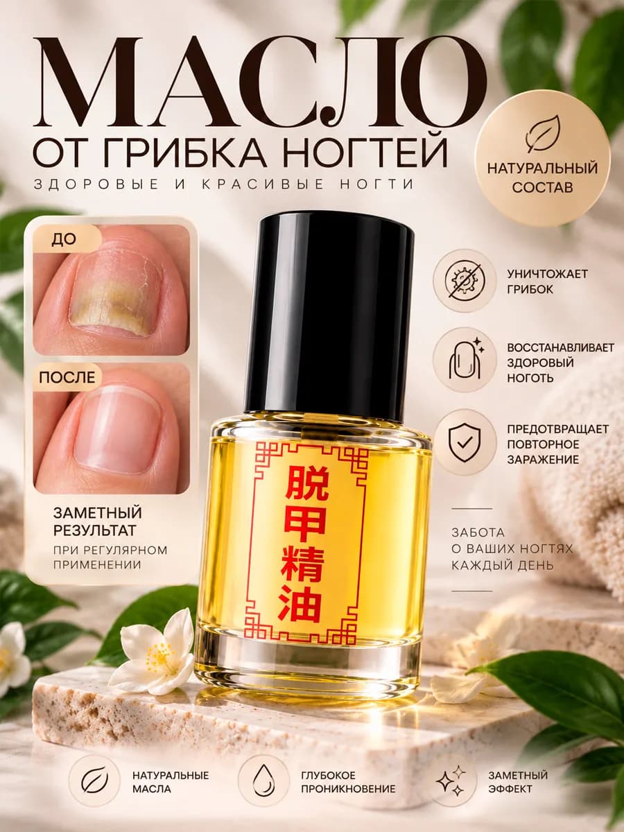 Противогрибковое средство для ногтей, 5 мл