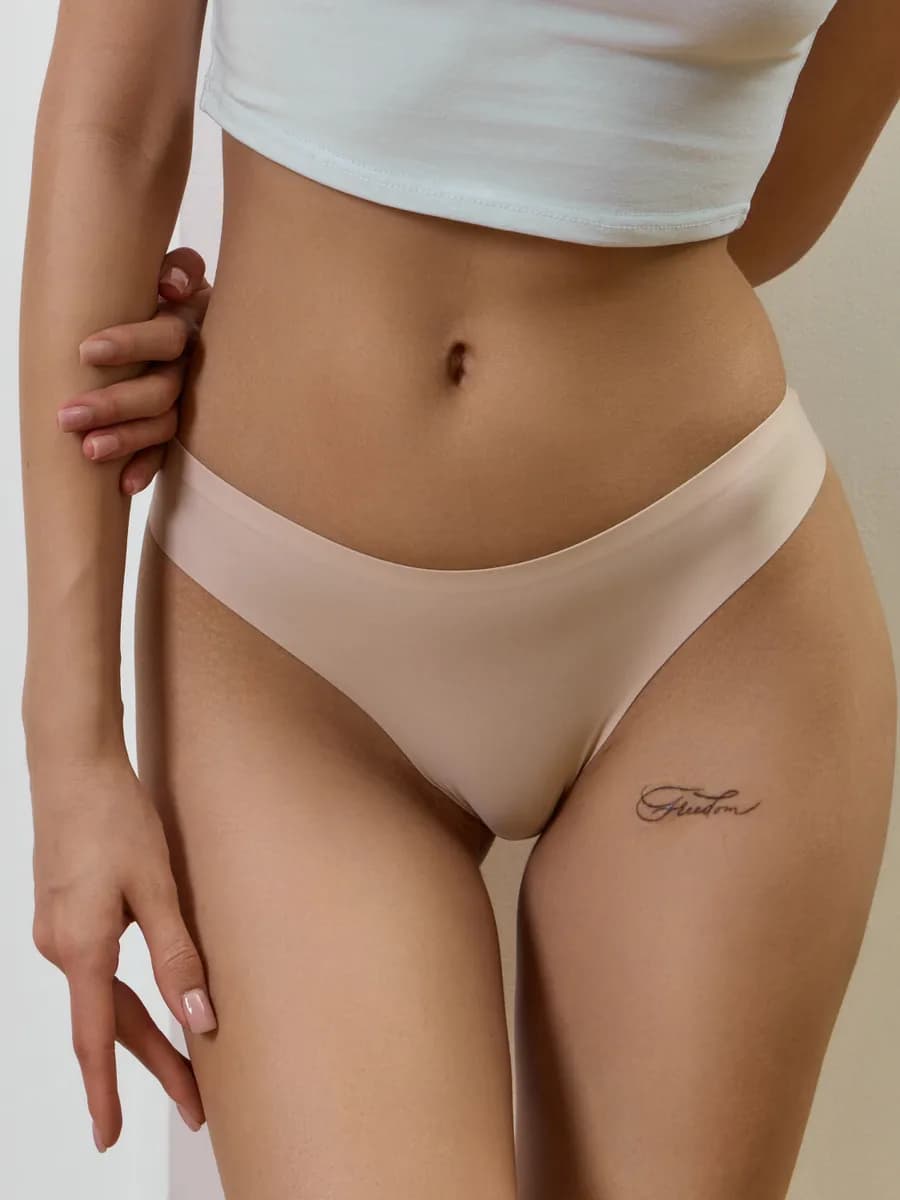 Трусы женские бесшовные слипы