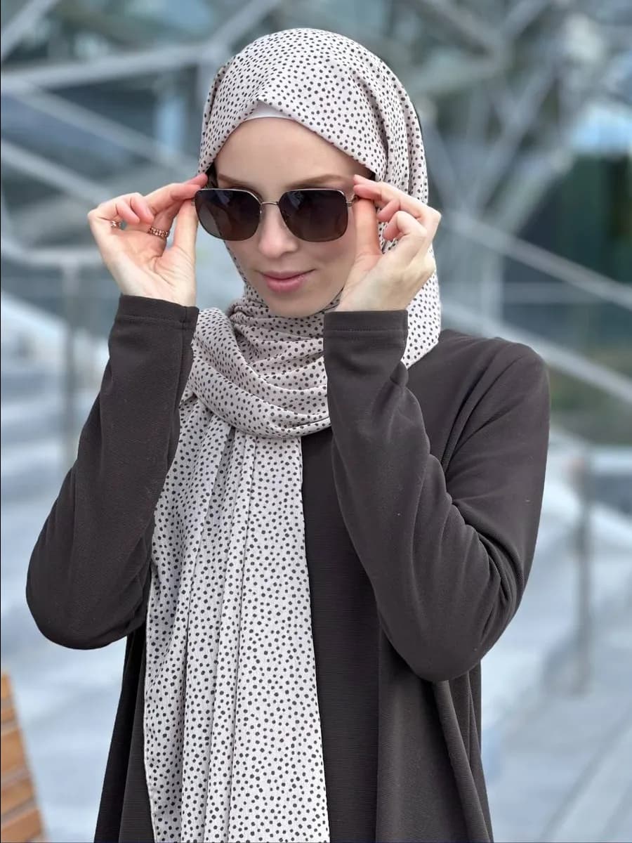 Шарф палантин мусульманский легкий шейла для покрытых